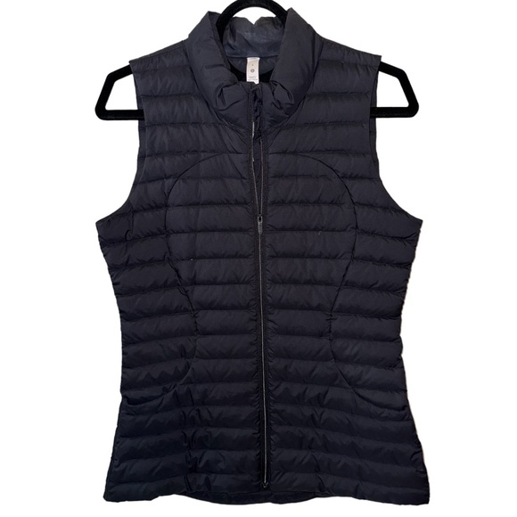 NWOT LULULEMON Pack It Down Black Goose Down Pufffer Vest Jacket Size 6 - Picture 4 of 15